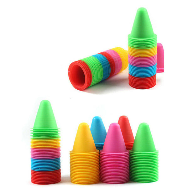 10xSoccer Training Football Scoreboard sign of buckets triangle bucket road cone