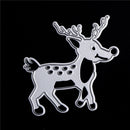 Creative Deer Animal Design Cut Die Gift Paper Card Decor Embossing Folder ME