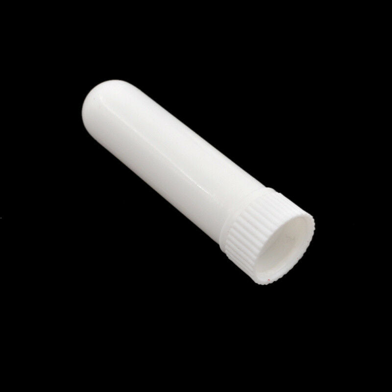 Product Description  10 Pcs White Essential Oil Aromatherapy Blank Nasal Inhaler