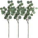 3 Pcs Artificial Leaf Spray In Green 25.5 inch Tall Artificial Greenery Hol