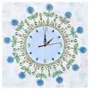 DIY Flower Special Shaped Diamond Painting Cross Stitch Clock Home Decor