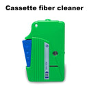 Cassette Mini Portable 500 Times Fiber Optic Cleaning Box Accessories Microfiber