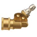 Quick Connecting Pivoting Coupler For Pressure Washer Spray Nozzle, Cleanin A1U3