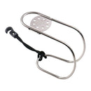 Stainless Steel Horseshoe Lifebuoy Swimming Ring Holder for Yacht Ship Boat
