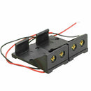 9V Volt Black Battery Clip Holder Box Case Cover with Wire SH Lead Cable