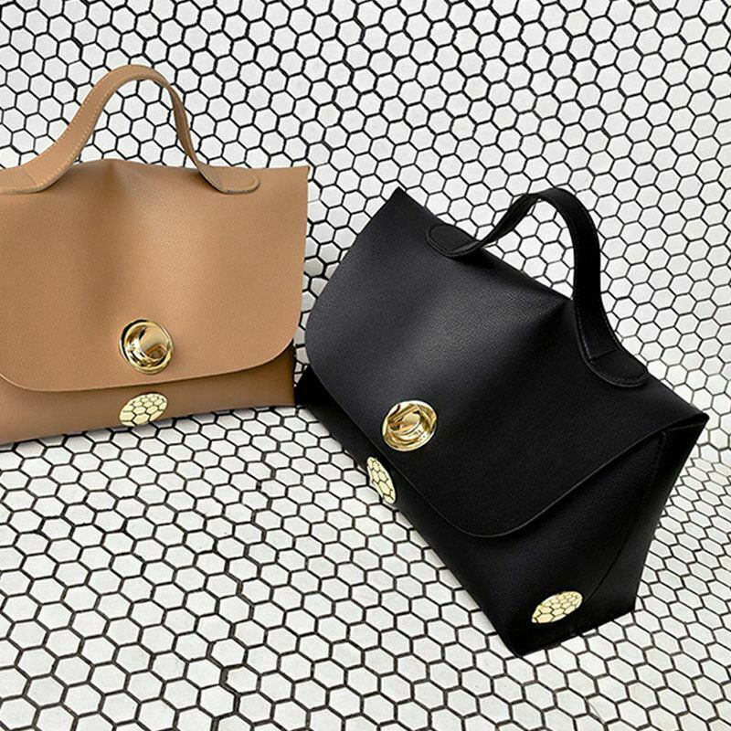 Fashion Women Handbag Wind Soft Pure Color Handbags Messenger Bags Shoulder J9Z5