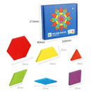155pcs Wooden Jigsaw Puzzle Board Set Colorful Baby Educational Learning S Hn
