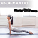 Yoga Resistance Band Indoor Elastic Band Fitness Training Equipment (Grey) A