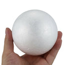 10 x Christmas Decoration Modelling Craft Polystyrene Foam Ball Sphere 10cm R1B7