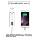 Nano Spray Facial Steamer USB Charging Mini Steam Face Humidifier (White)