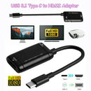 USB 3.1 Type C to 4K HDMI Conversion Adapter Cable For Android Phone TabletSEAU
