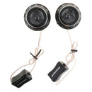 Universal Car Audio Stereo Speaker With Subwoofer Tweeter Black Excellent Timbre