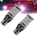 1Pcs T15 W16W 45 SMD 4014 Error Free LED Car Reverse Back 6000K Light Bulbs NEW