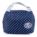 Dot Portable Lunch Bag Thermal Insulated Cold keep Food Safe warm Lunch bag O1Z2