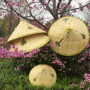 Chinese Oriental Vietnamese Straw Bamboo Sun Hat Farmer Fishing best Hat Ri V4Y7