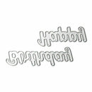 Happy Birthday Cutting Die Stencil DIY Scrapbooking Embossing Card Paper Al V0F7
