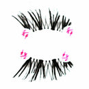 Handmade Cross False Eyelashes Half Mini Corner Winged-Eye Pairs Lashes 10 R5Z8