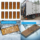 Pack of 10 Plastic Rectangular Adhesive Reflectors Universal for Motorcycles Car