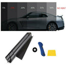 0.5X3M PRO HIGH QUALITY ANTI SCRATCH CAR WINDOW TINT FILM DARK BLACK 1 GMU