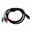 1.5m 5ft HDMI to 3-RCA Male Audio Video Component Convert Cable For HDTV 10 V1V3