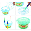 Plastic Kids Artist Portable Brush Washer Brush Basin Pen Pot Oil Paint Brush