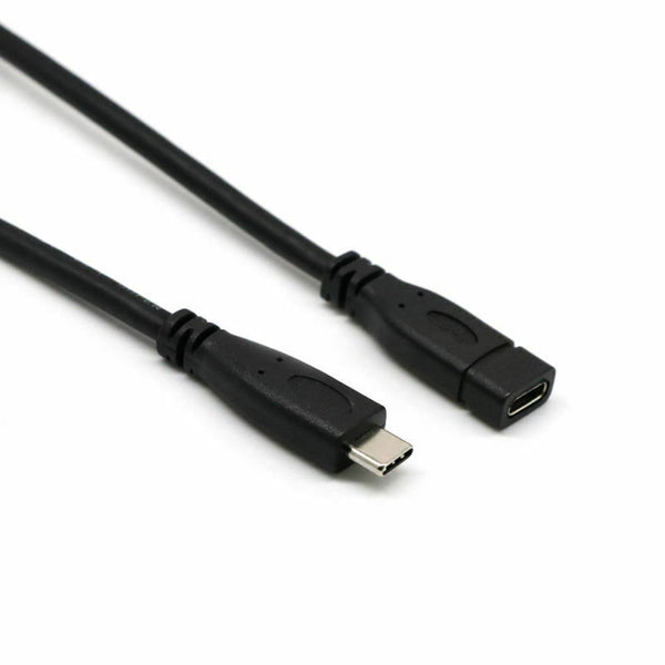 Type C USB 3.1 Male to USB-C Female Extension Data Cable Extender Cord 2M