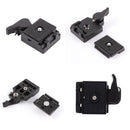 Quick Release Plate Clamp Adapter For Manfrotto 200PL-14 323 System RC2 Tri S3D4