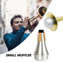 Mute Aluminum Alloy Straight Trumpet Mute for Jazz Musical Instrument Parts