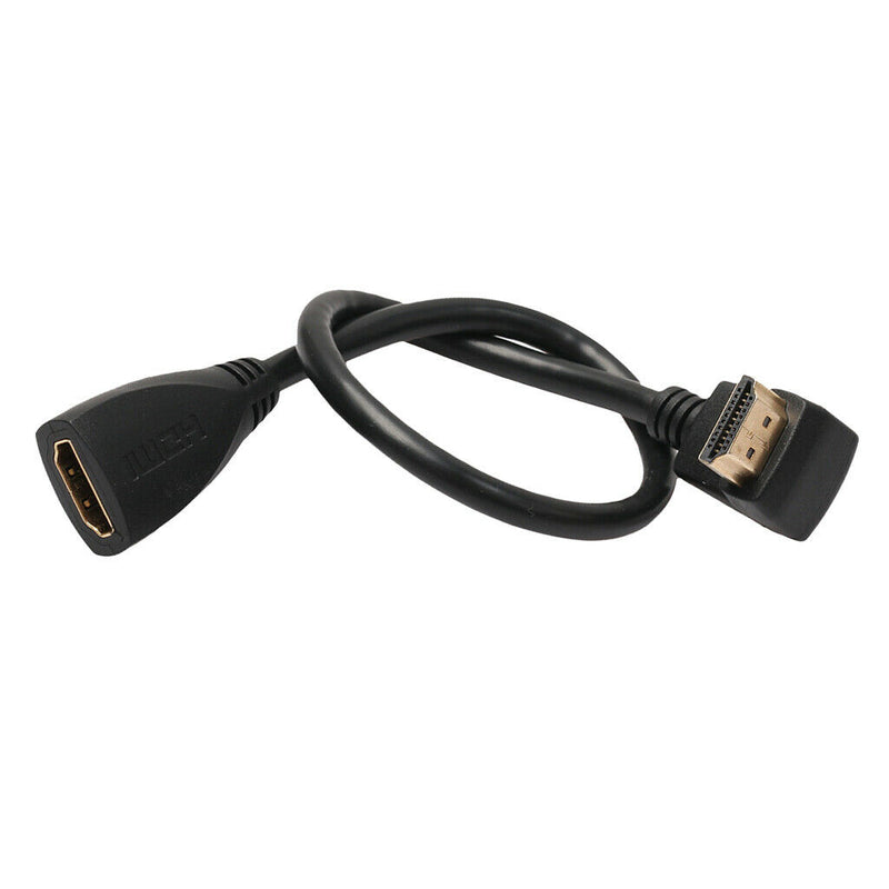 HDMI Extension Cable Extender HDMI 270-degree Type A Male to Female 30cm