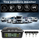 AN-12 Solar Car TPMS Voice Alarm Tire Pressure Monitoring System+Internal Sensor