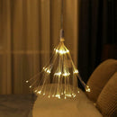 LED Fireworks String Light Xmas Battery Lamps Wedding Party Decor Lights