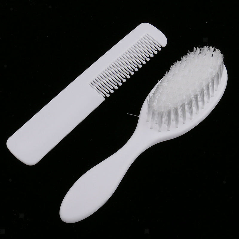 Baby Infant Toddler Hair Soft Brush Comb Set Safe Brush Hair Scalp Massage