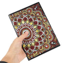 DIY Mandala Special Shaped Diamond Painting 50 Pages Notepad A5 Sketchbook