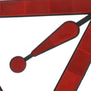 Emergency Red Reflective Triangle Warning Sign PVC Safety Portable Car Suppli-OZ