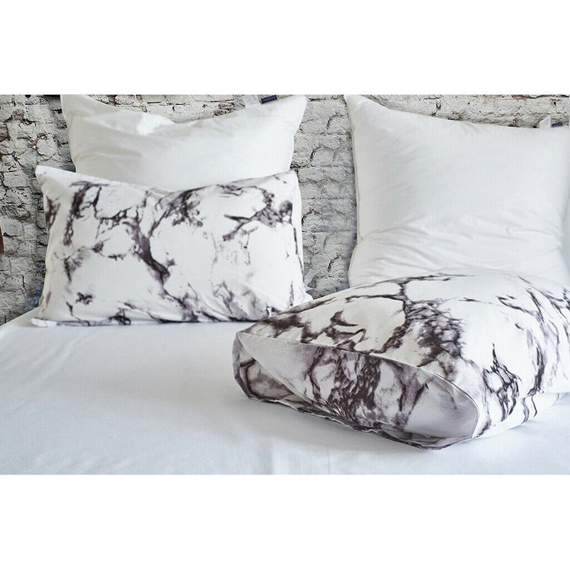 3pcs/set Marble Bedding Set Comforter Cover Pillow Cover Polyster Queen