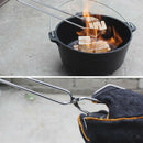 Multifunctional Barbecue Clip BBQ Fried Tongs Charcoal Clamp For Camping Use