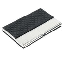 Stainless Steel Business Card Holder Name/Credit/ID Card Case Wallet Black