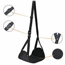 Travel Airplane Train Footrest Adjustable Folding Foot Rest Lounger Leg Hammock