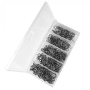 96pcs Interlock Snap Connector Copper Swivels+Reinforcement Pin Fish Tackle
