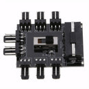 1 to 8 Channel Hub IDE Interface Power Splitter For 2A 12V 3Pin Fan 5.3*5*1.5 cm