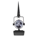 Solar Colorful Rotating LED Projection Light Garden Lawn Lamp Outdoor Bulb A