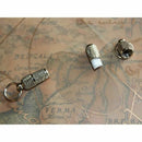 2x Anti-Lost Pet Dog Cat ID Stainless Steel Tag Name Address Barrel Tube SE