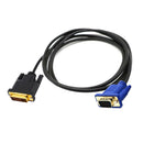 Dual Link DVI-I DVI To VGA D-Sub Video Adapter Cable Converter