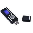 Portable USB MP3 Music Player LCD Screen Support 16GB TF Card Date Transfer FM