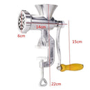 Manual Meat Grinder Aluminum Alloy Noodles Grinding Machine Dishes Handheld