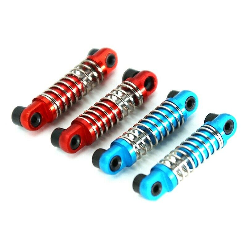 2Pcs 1/28 RC Aluminum Shock Absorbers for WLtoys RC Car K969 K989 K999 P929 F2Q6
