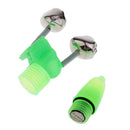 10PACK LED Twin Bells Fishing Tackle Night Sea Fishing Bite Alarm