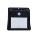 20 LED Solar Power PIR Motion Sensor Wall Light Outdoor Waterproof Lamp