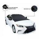 Universal Car Windshield Snow Cover, 81 x 59 Inch Windshield Frost Cover wi