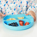 Waterproof Cute Smily Face Baby Kids Suction Silicone Bowl Tableware Food T